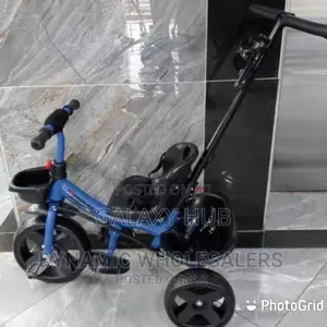 Kids Tri Circle With Push Handle