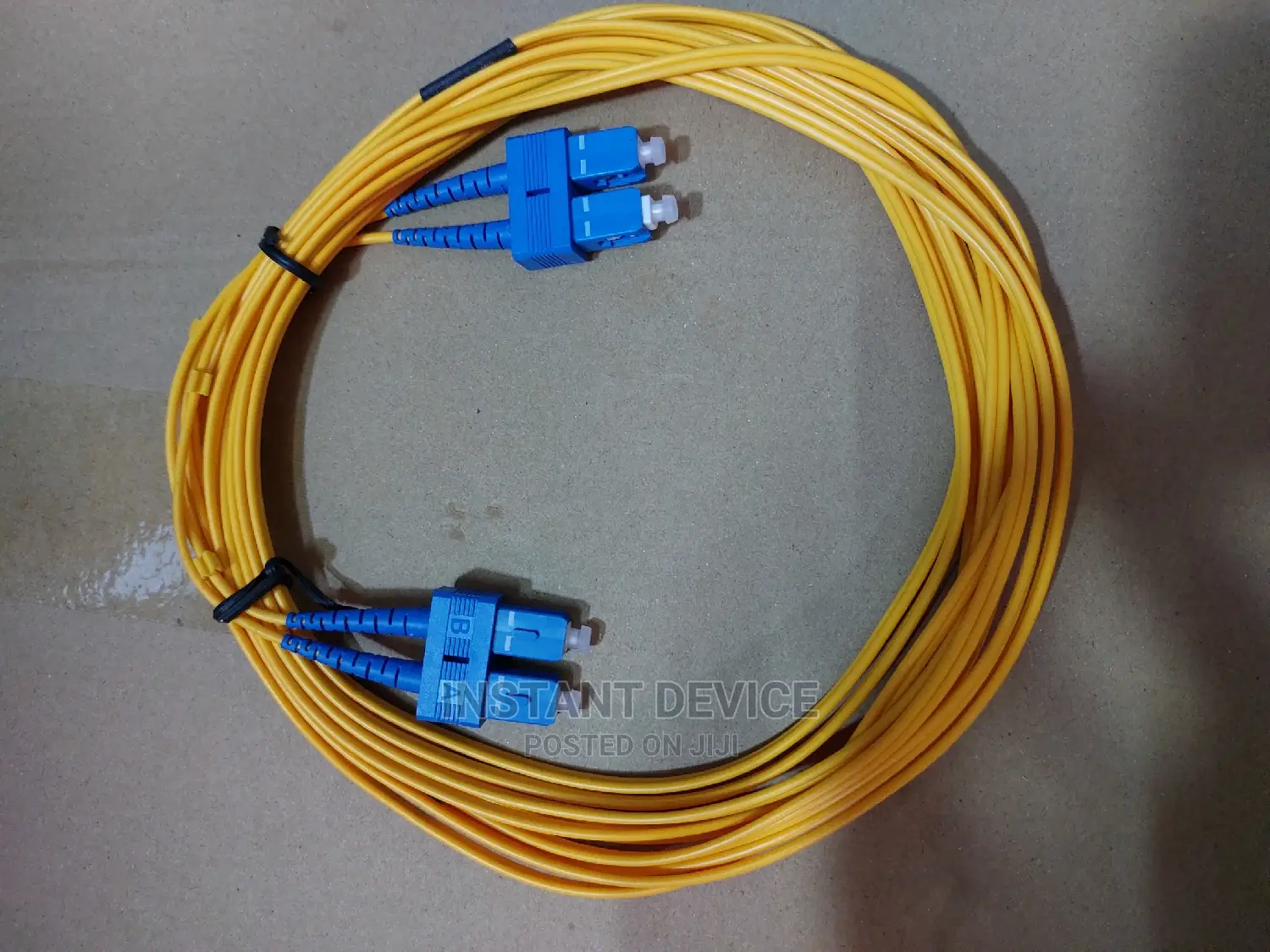 Single Mode SC to SC Optical Fiber Patch Cord 5 Meters