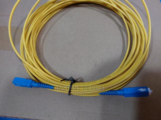 Singlemode SC to SC Fiber Optic Patch Cord 10 Meters