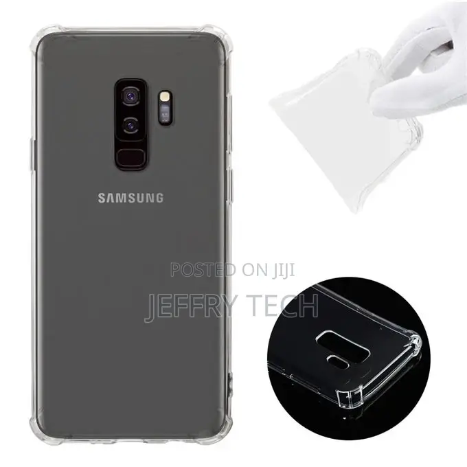 Shockproof TPU Protective Case for Galaxy S9 Plus (Transpare