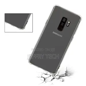 Shockproof TPU Protective Case for Galaxy S9 Plus (Transpare