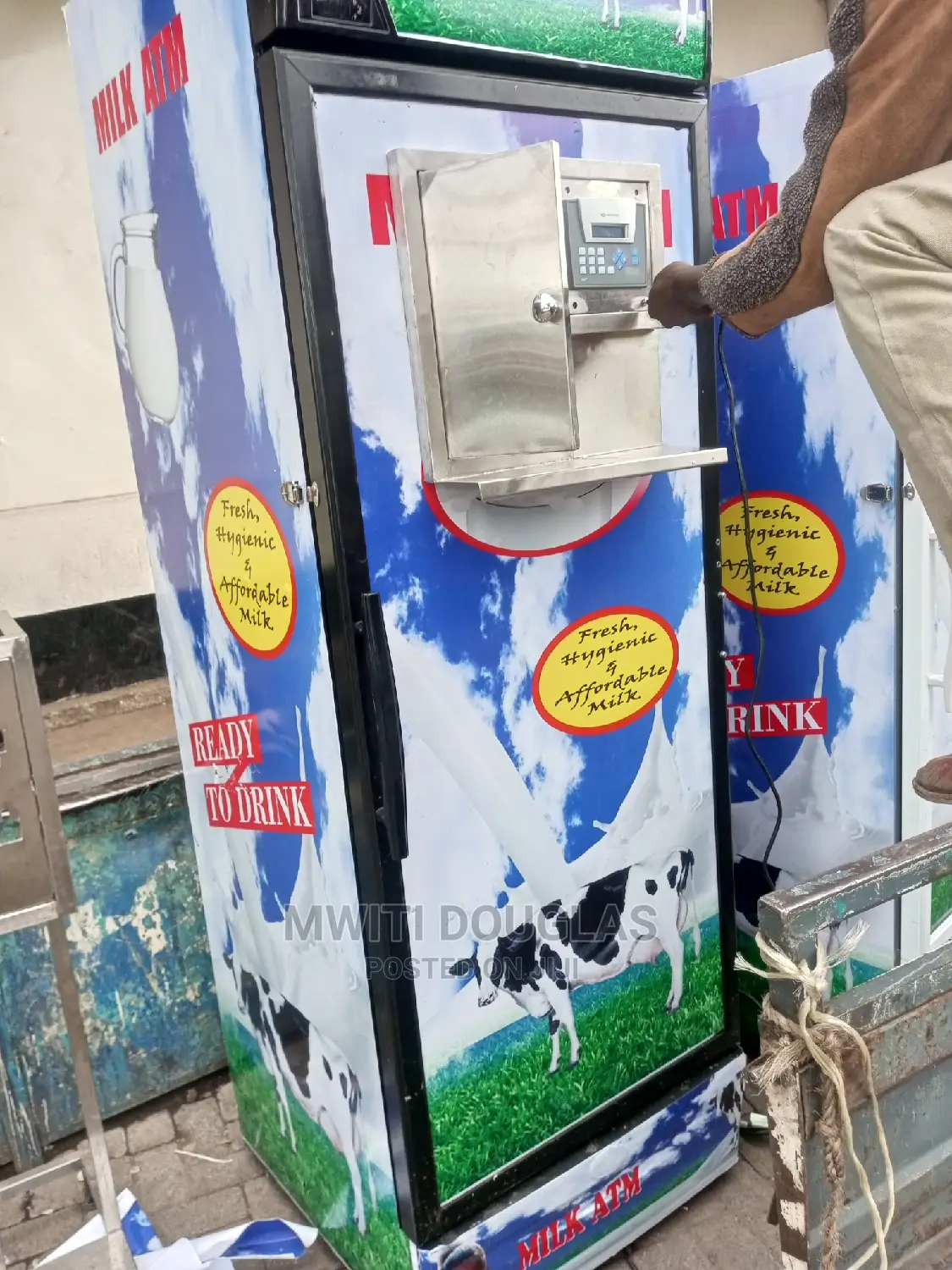 100litres Milk Atm With Cooling System