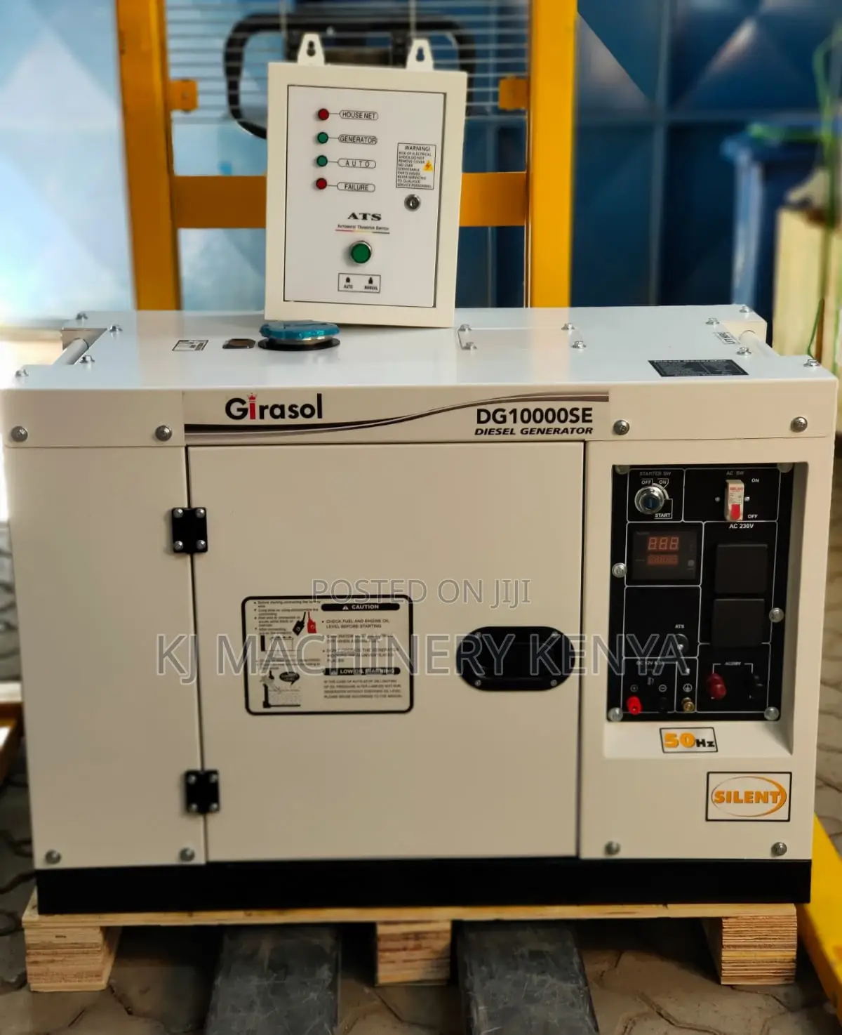 10kva Silent Automatic Diesel Power Generator - Brand New
