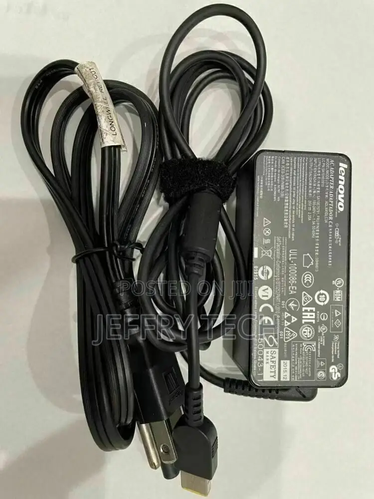 Lenovo 65W 20V 3.25A Laptop Charger AC Power Adapter Square