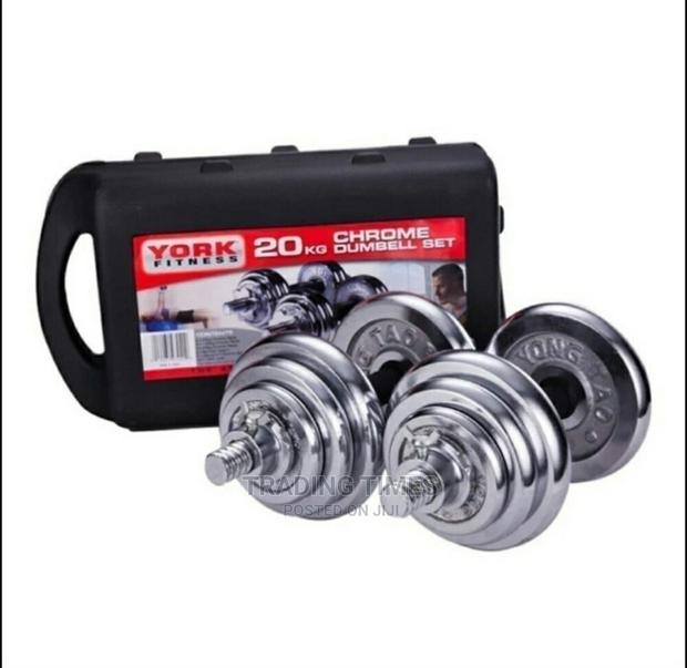 20 Kg Chrome Dumbells