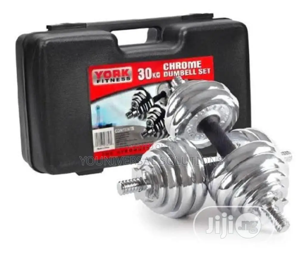 30kg Chrome Dumbell