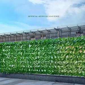 Artificial Leaf Privacy Fence