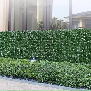 Artificial Leaf Privacy Fence