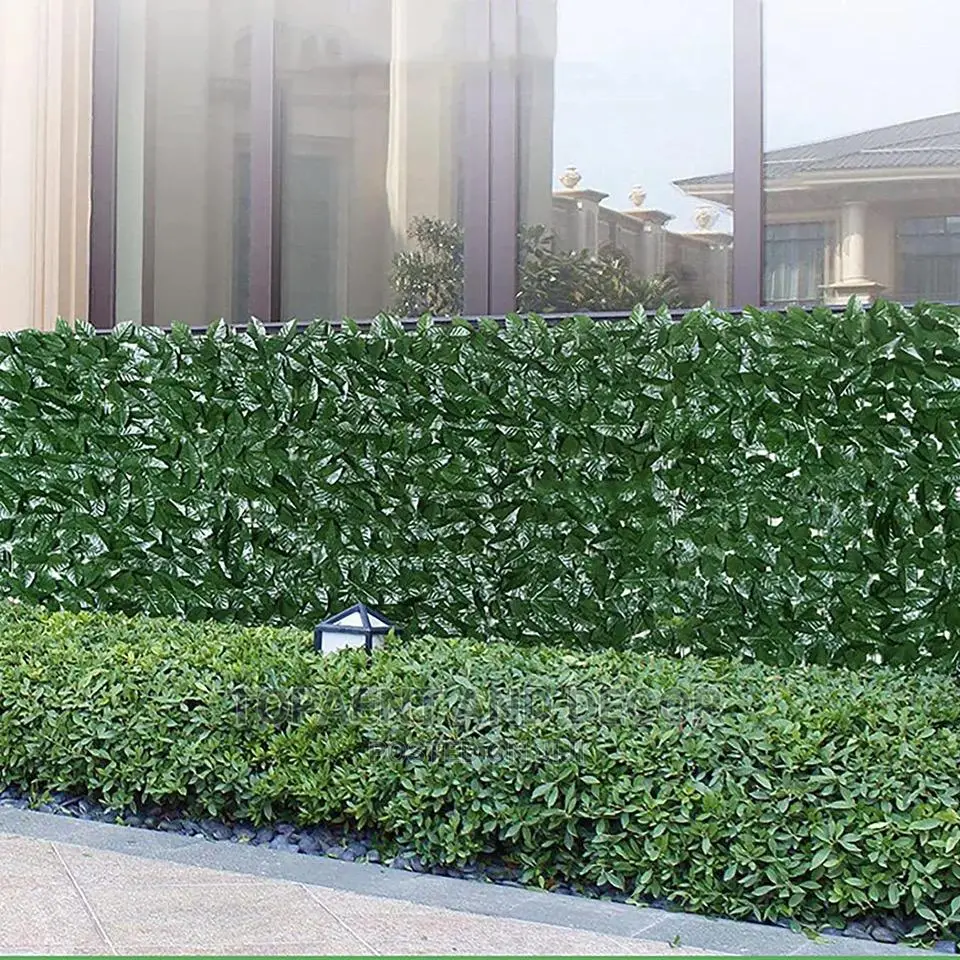 Artificial Leaf Privacy Fence