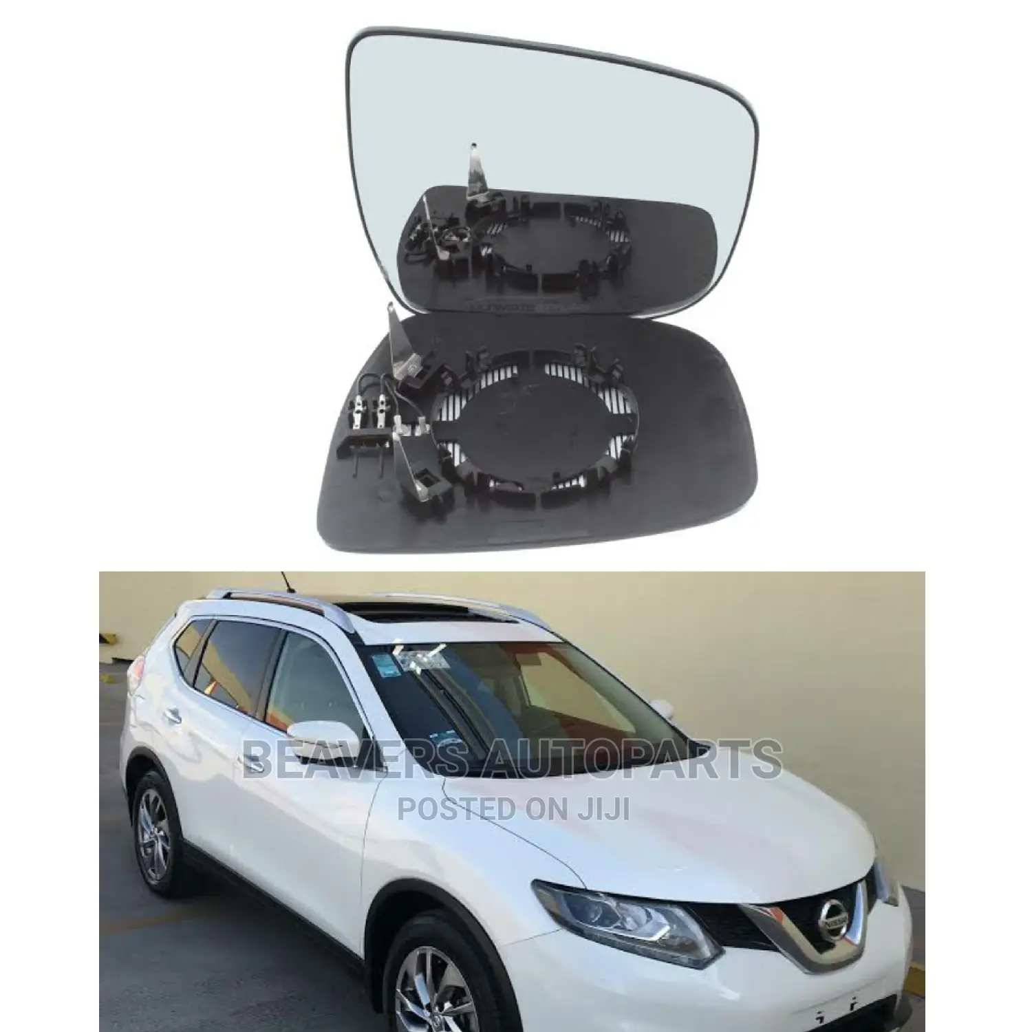 Nissan Xtrail Side Mirror Glass