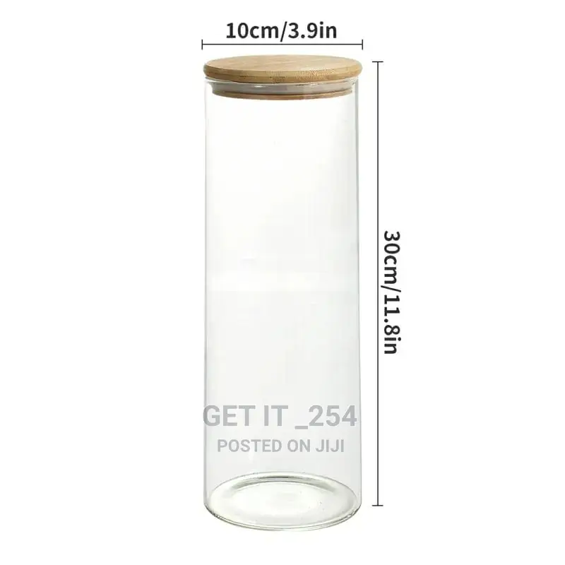 2000ml Glass Sealed Storage Jar{Spaghetti//Paste}