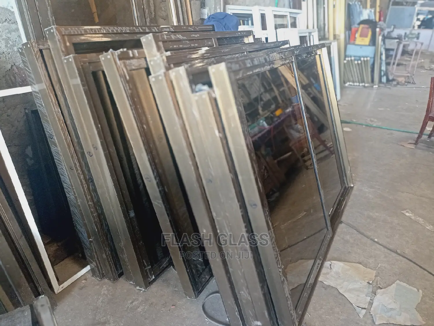 Customized Aluminium Windows Champagne