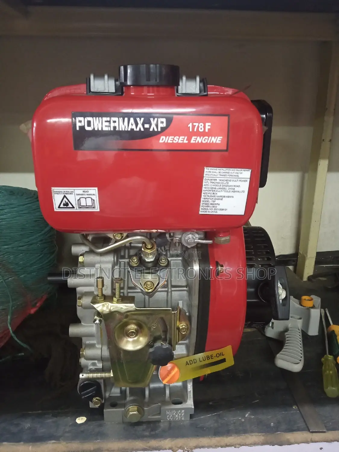 Powermax 6hp Diesel Engine