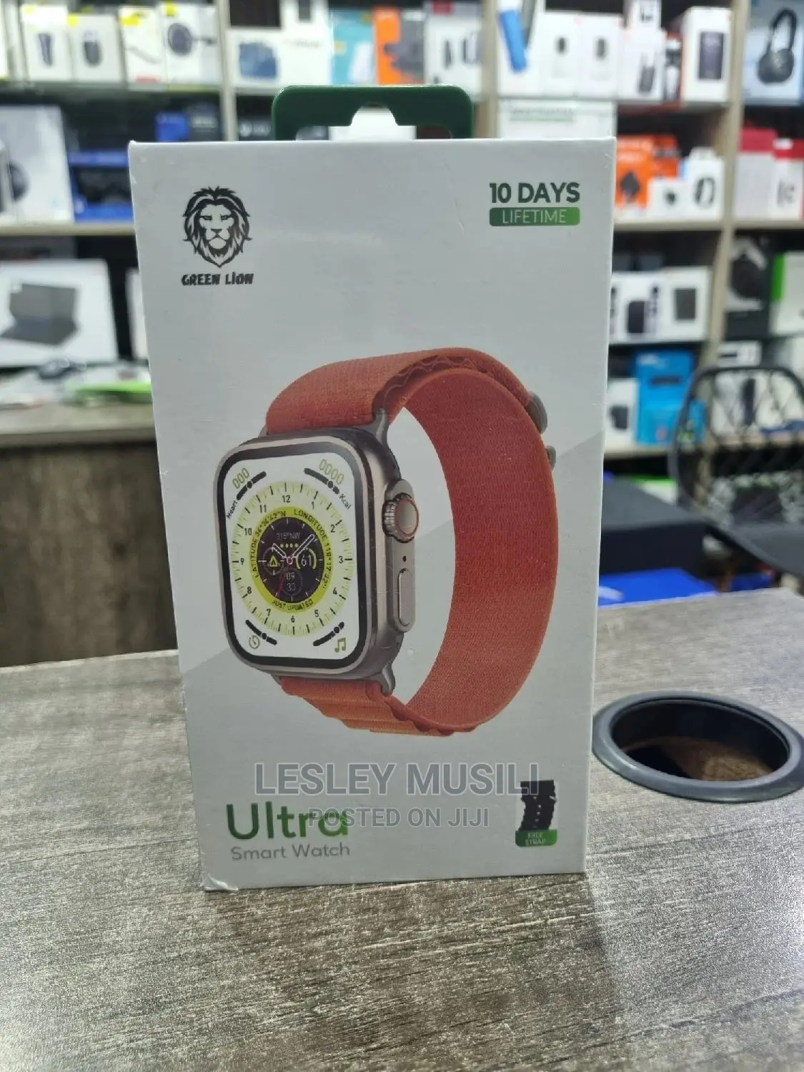 Green Lion Ultra Smart Watch Black