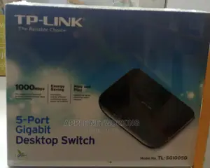 Tp-Link 5-Port Gigabit Desktop Switch TL-SG1005D