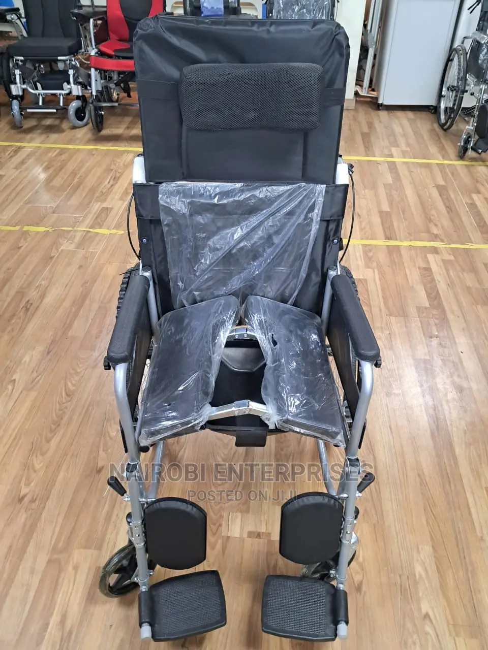 Commode Wheelchair With High Back. in Industrial Area Nairobi Medical Supplies & Equipment