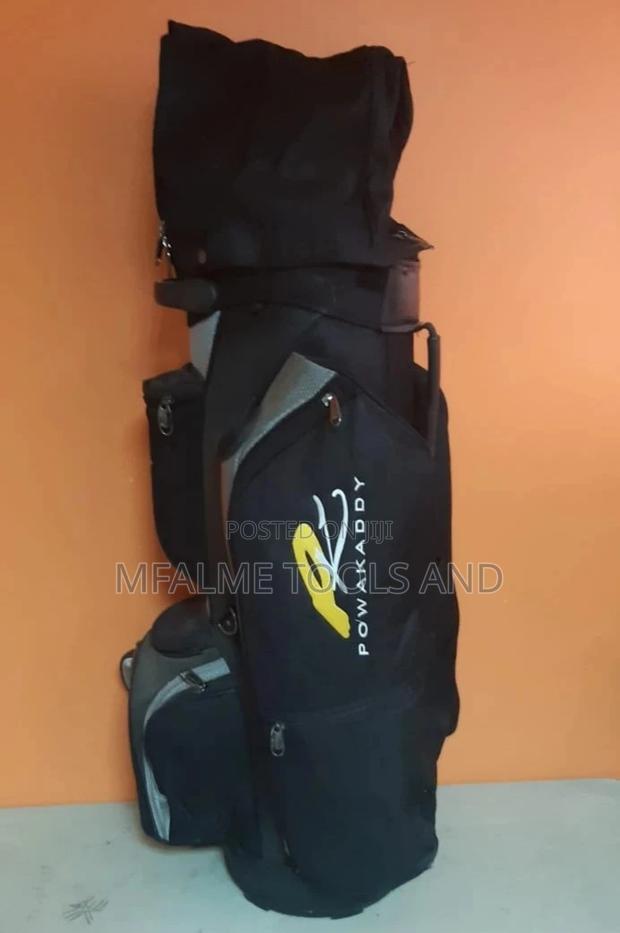 Golf Sets- Powakaddy Genuine Leather/Empty/Progolf Bag/Ex-Uk - thumbnail 2