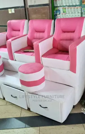 Pedicure Set With 2 Stools