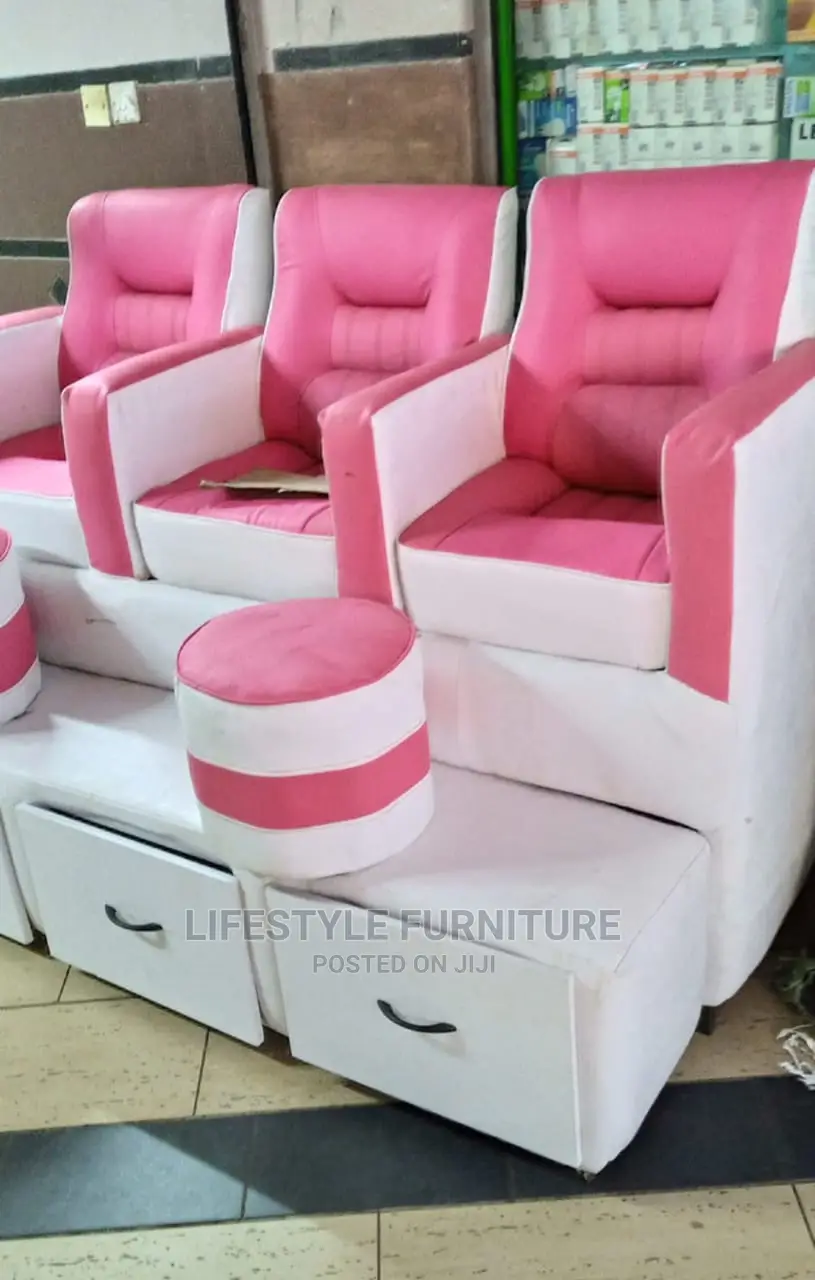 Pedicure Set With 2 Stools
