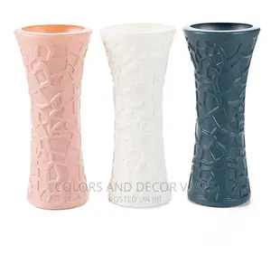 Hard Plastic Vases for Flowers.