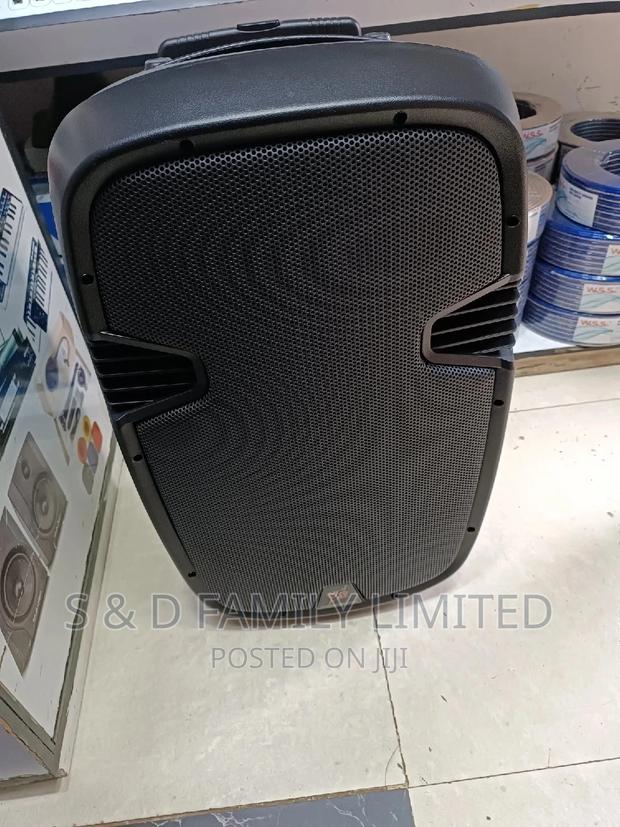 Portable Speaker 15 Inch With 2 Wireless Microphone - thumbnail 2