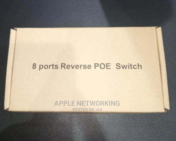 8 Ports Reverse POE Switch - main view