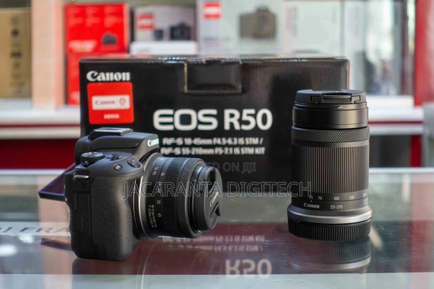 Canon Eos R50 With 18-45mm and 55-210mm Lenses - thumbnail 2