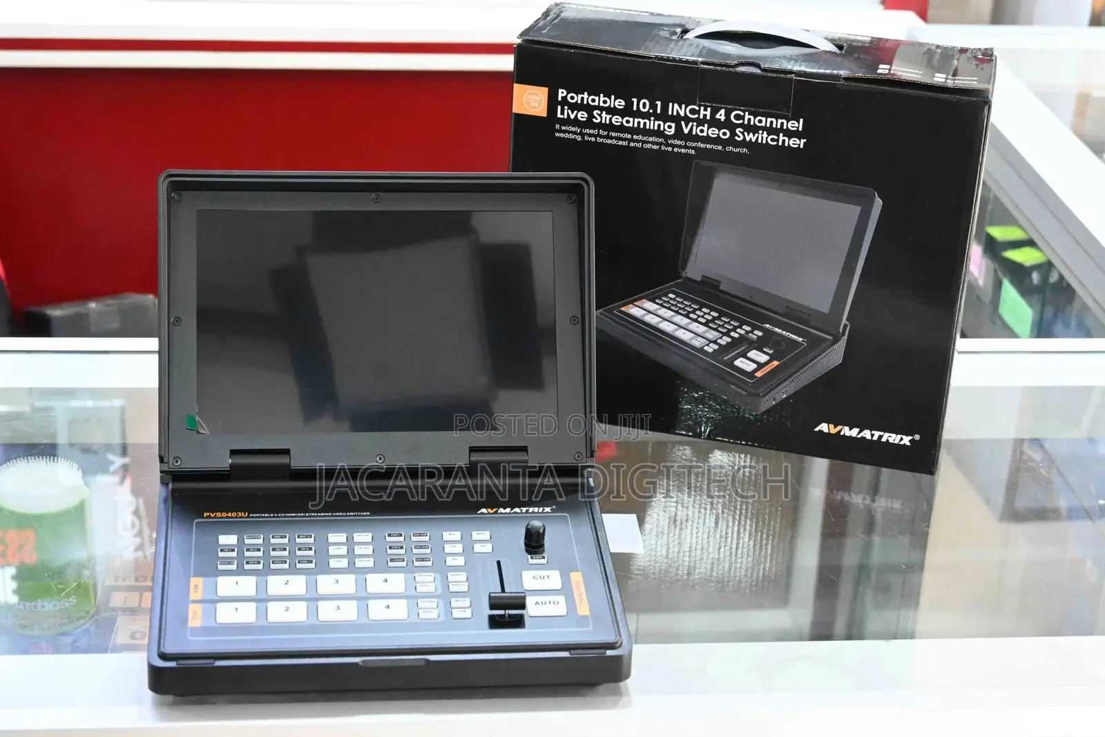 Avmatrix Pvs0403u Sdi Hdmi Video Switcher 10" Screen