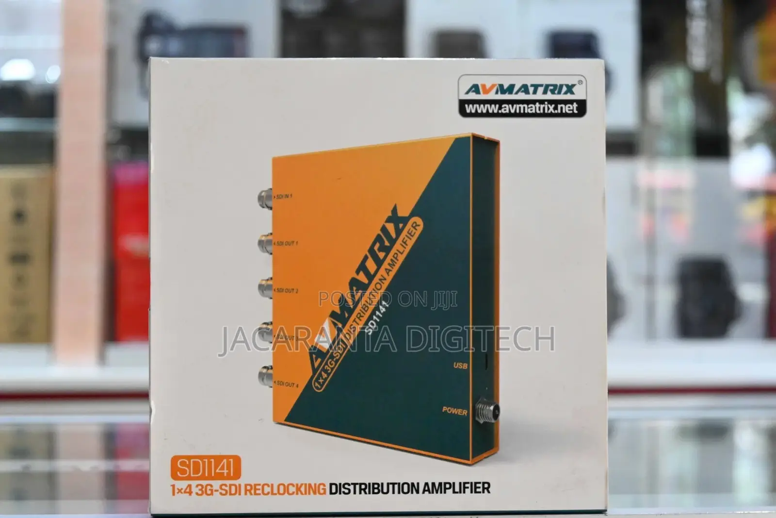Avmatrix 1×4 3g-Sdi Distribution Amplifier