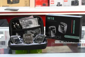 King Lucky M18 Dual Wireless Lavalier Mic Kit