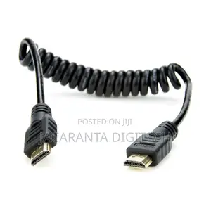 Full HDMI Coil HDMI Cable 1 Meter
