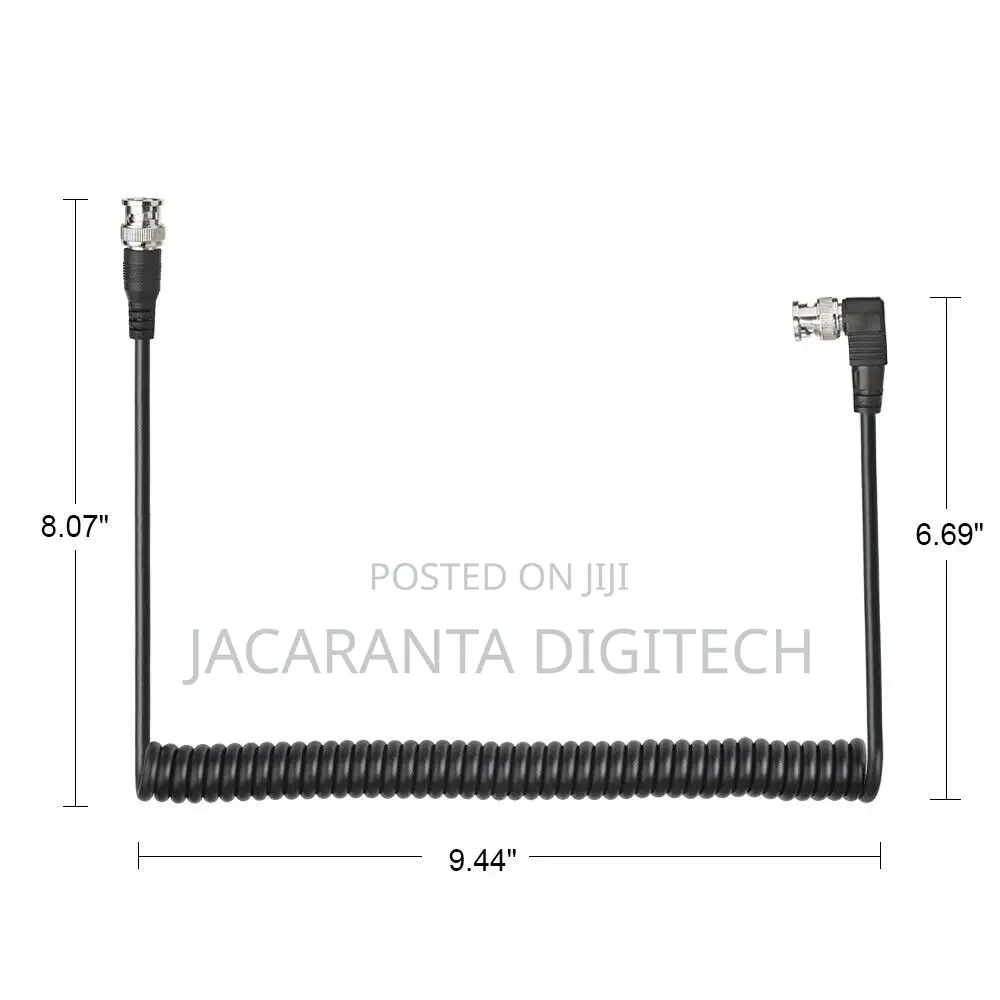 Coiled Sdi to Sdi Cable 1meter