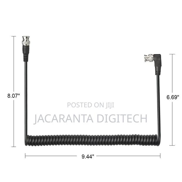 Coiled Sdi to Sdi Cable 1meter - main view