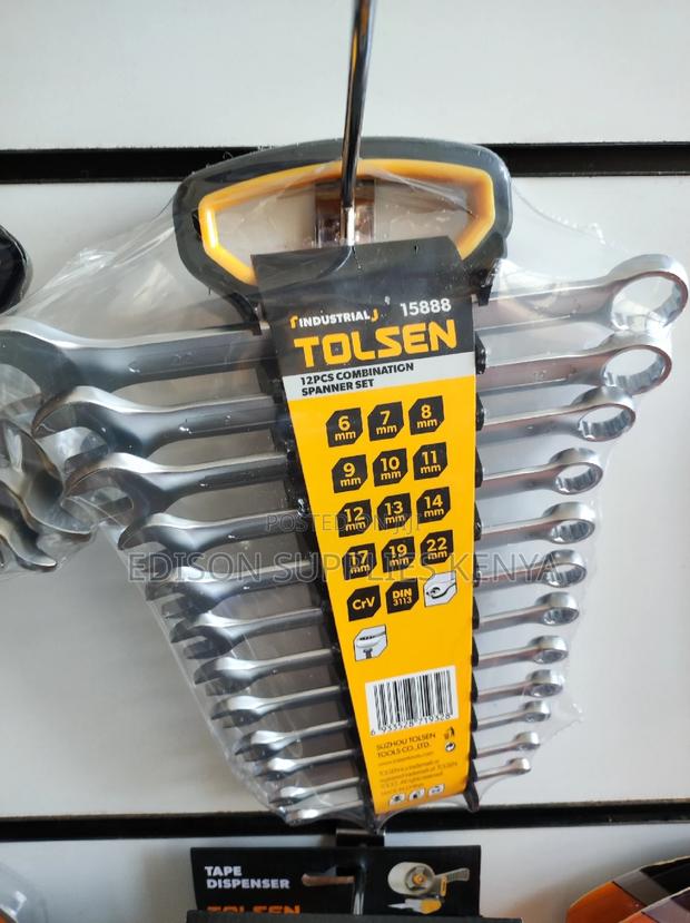 Tolsen Combination Spanners Set 12pcs - 15888 Heavy Duty - main view