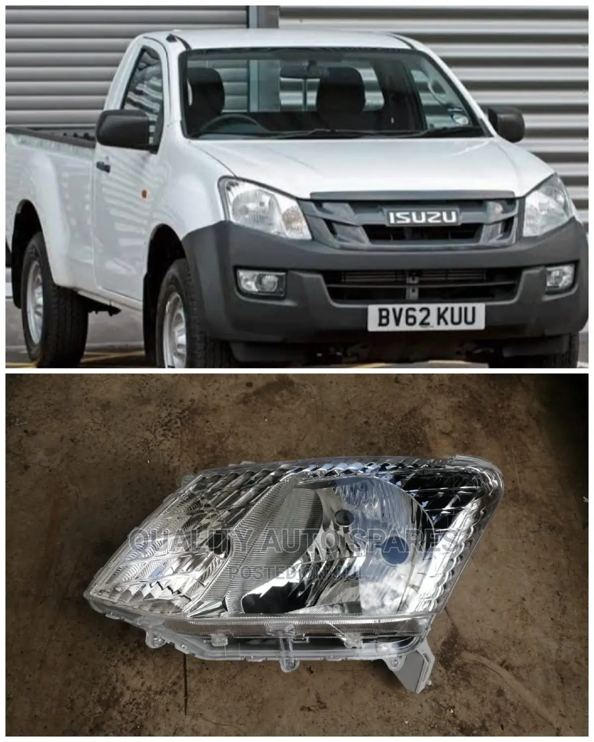 Isuzu D-Max 2012 Headlights