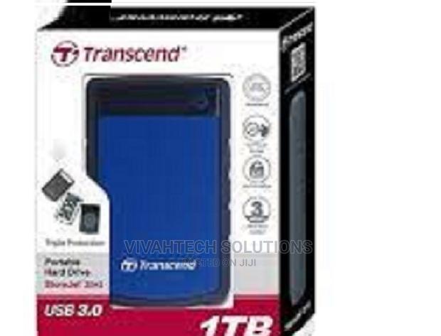 Transcend 1000gb External Hard Drive 1tb - thumbnail 3