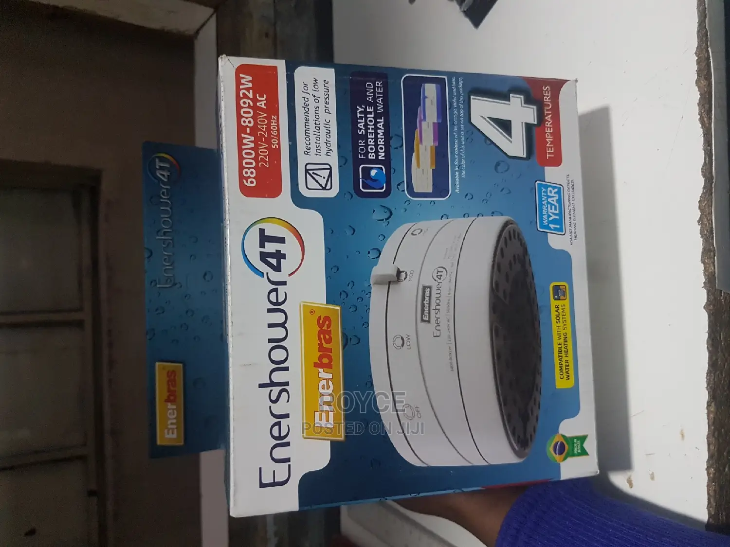 Enershower 4T Insant Shower Head