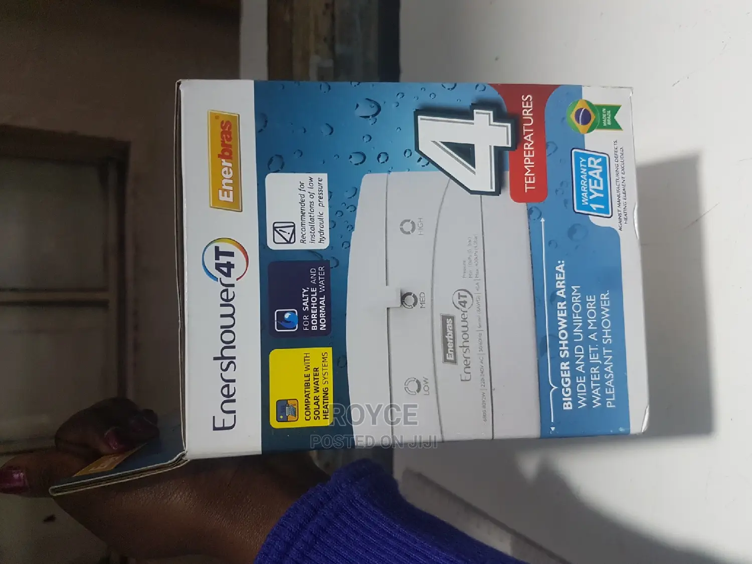 Enershower 4T Insant Shower Head