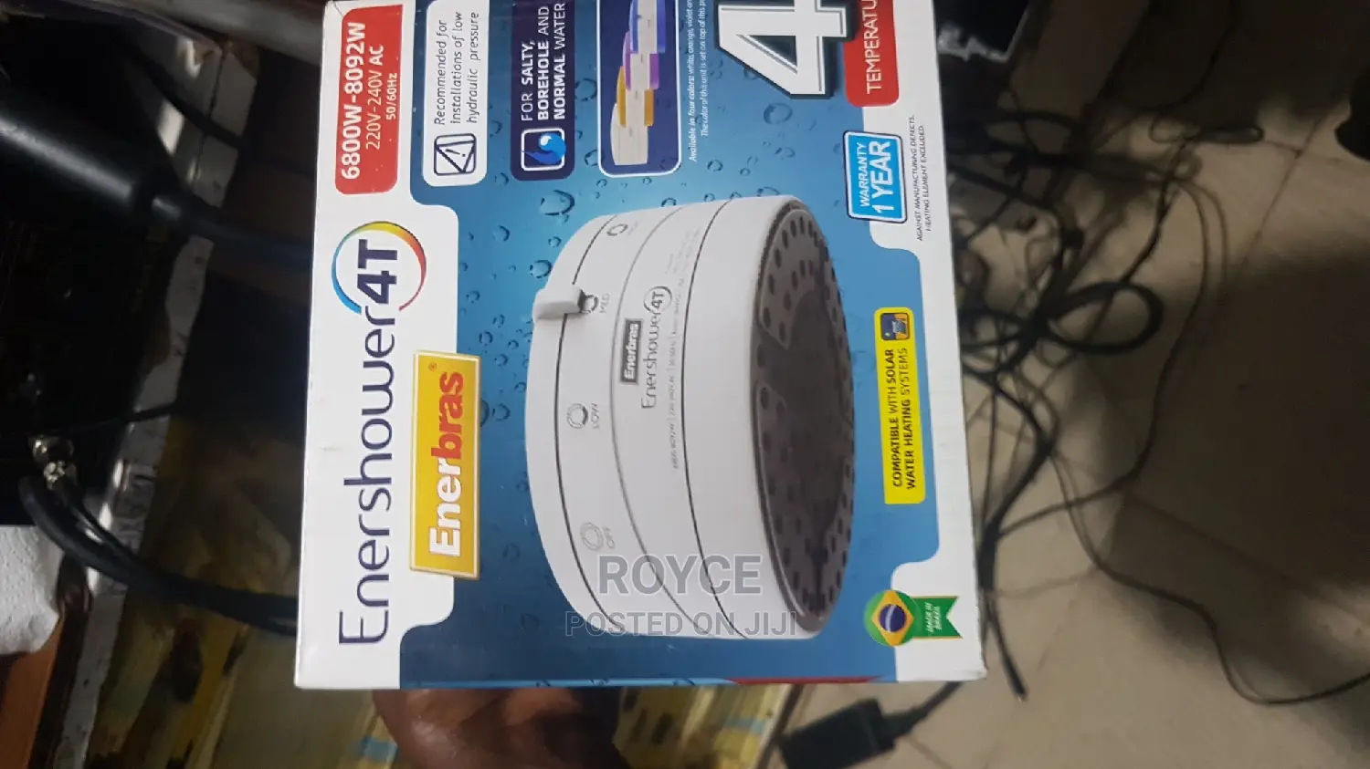 Enershower 4T Insant Shower Head