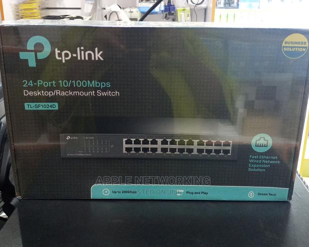 Tp- Link 24 Port 10/100mbps Switch TL-SF1024D - thumbnail 3