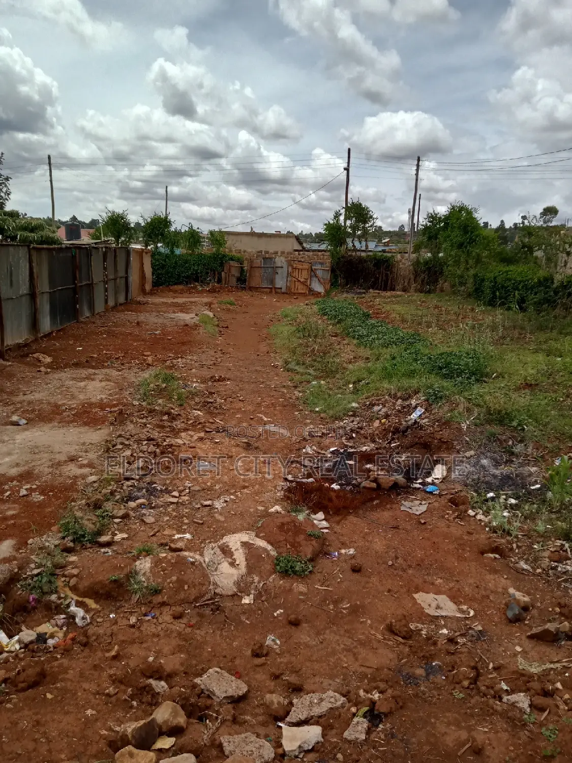 1/8 Plot Road Block 100 Metres From Main Tarmac