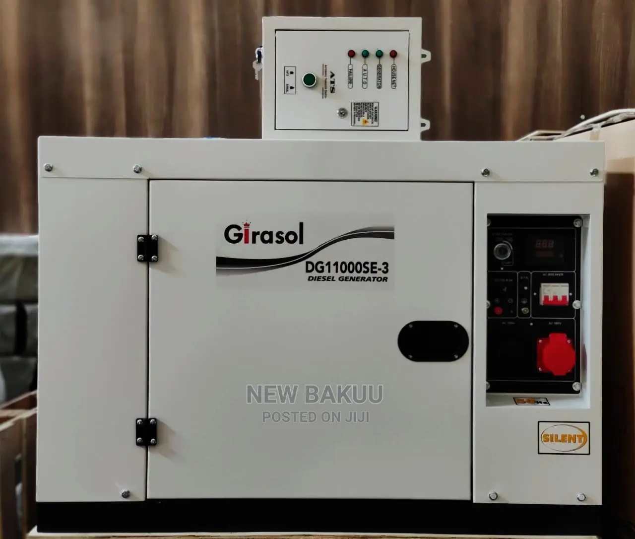 GIRASOL Diesel Silent Generator 12kva(3-Phase) With ATS
