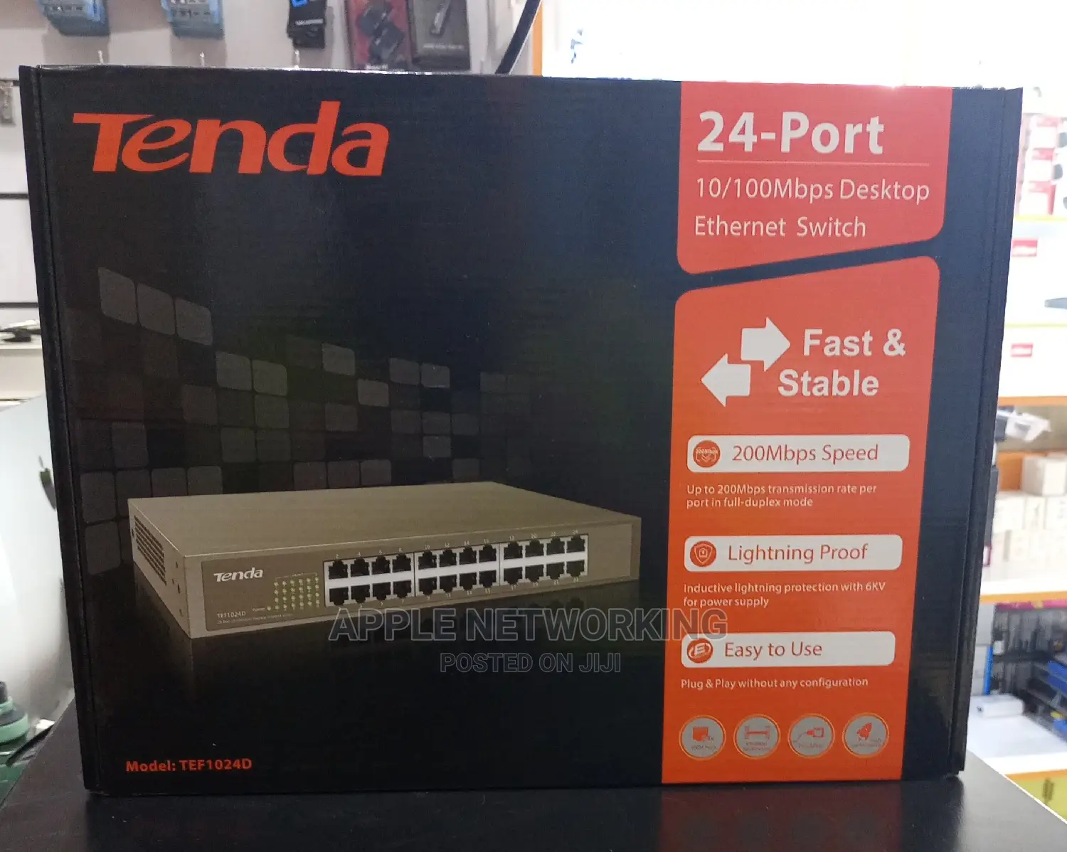 TENDA TEF1024D 24 Port10/100mbps Desktop Ethernet Switch