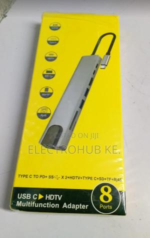 Quality Best Type C 8 in 1 Usb C to USB - main view
