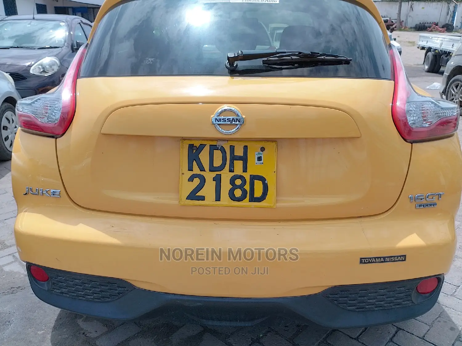 Nissan Juke 2014 Yellow