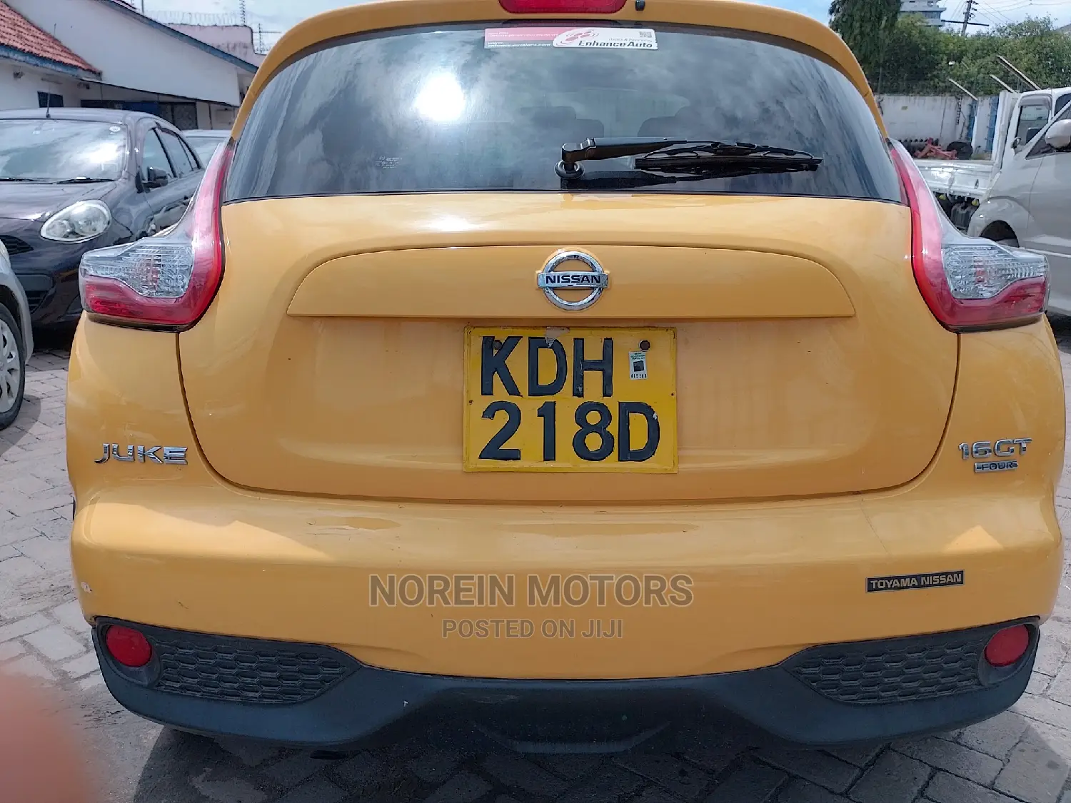 Nissan Juke 2014 Yellow