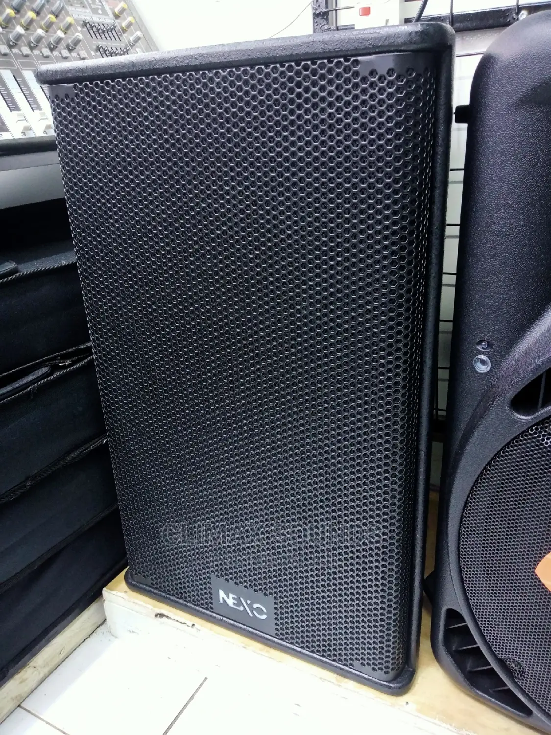 Nexo Midi Range Speakers Wooden