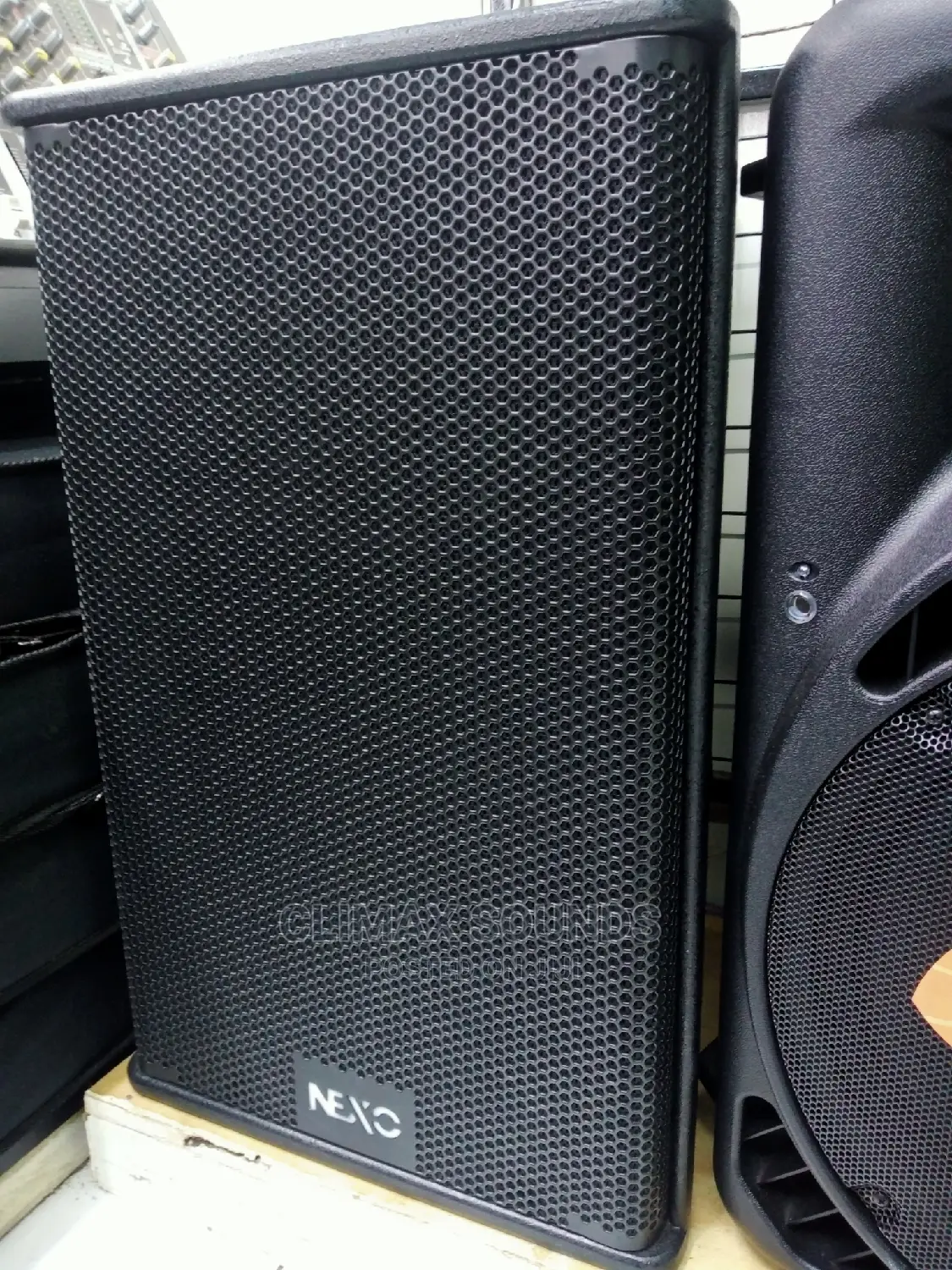 Nexo Midi Range Speakers Wooden