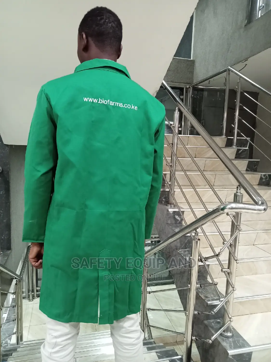 Uhuru Green Tetrex Dustcoats
