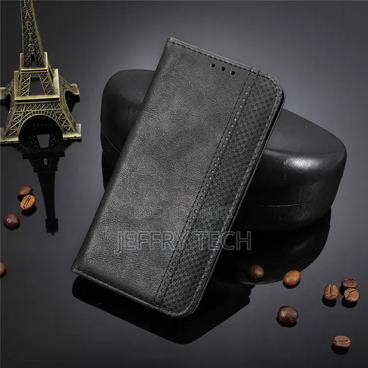 Nokia C21 Case Premium Leather Wallet Leather Flip Case For